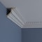 Ekena Millwork 3 3/8"H x 3 3/8"P x 4 3/4"F x 94 1/2"L Devon Crown Moulding MLD03X03X04DE - alternate 8